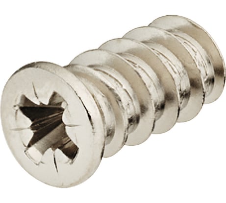 Винт Hafele VARIANTA потайной, никелированный 5/13,5мм 013.15.724