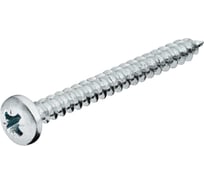 Шуруп для ДСП Hafele HOSPA, полукруглая головка, PZ, полная резьба, оцинкованный 4,0x17 мм 015.71.839