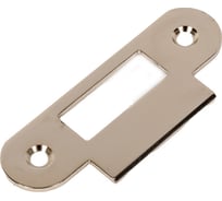 Ответная планка для не фальцевых дверей Hafele никелированная, полированная 911.39.502