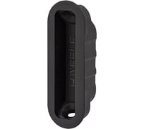 Ответная планка из 2 деталей для магнитного замка Hafele черный 911.39.306