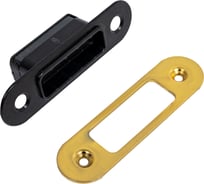 Накладная ответная планка для магнитного замка Hafele латунь, полированная 911.39.471