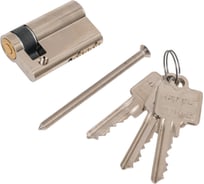 Полуцилиндр Hafele односторонний, латунь, никелированный, 40/10 916.22.604