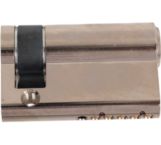 Полуцилиндр Hafele односторонний, латунь, никелированный, 40/10 916.22.604