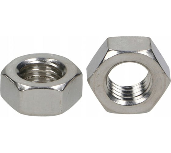 Шестигранная оцинкованная гайка INTERFIX М16, DIN 934, 5 кг 10666