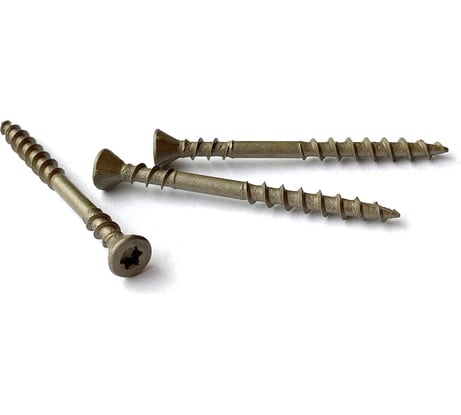 Саморезы с антикоррозийным покрытием для монтажа террас и фасадов Camo PREMIUM DECKING SCREW PROTECH 41x4.2 мм, C4, T20, 350 шт. 0 368104