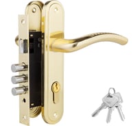 Дверной комплект PALIDORE LH 7036-59 SB, золото матовое 98760053