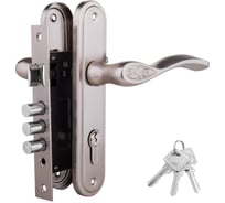 Дверной комплект PALIDORE LH 7036-103 SN, никель 98760049