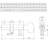 Цилиндровый механизм KALE KILIT 164BME 26+10+35M: 71mm, NP, 5K, STB, к-в 164BME00059 6