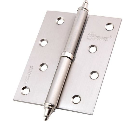 Съемные петли с колпачком MSM 100x75x2,5 мм, L левая, хром, 2 шт. 100mm L4IК PN