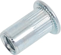 Резьбовая стальная заклепка Промрукав оцинкованная, цилиндр, М5x0,8x13,0, 1000 шт. PR08.4260