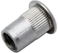 Резьбовая стальная заклепка Промрукав оцинкованная, цилиндр, М4x0,7x11,6, 1000 шт. PR08.3485