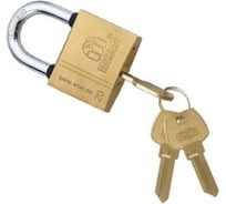 Стальной навесной замок с закаленной дужкой MSM TB1-40 Блистер