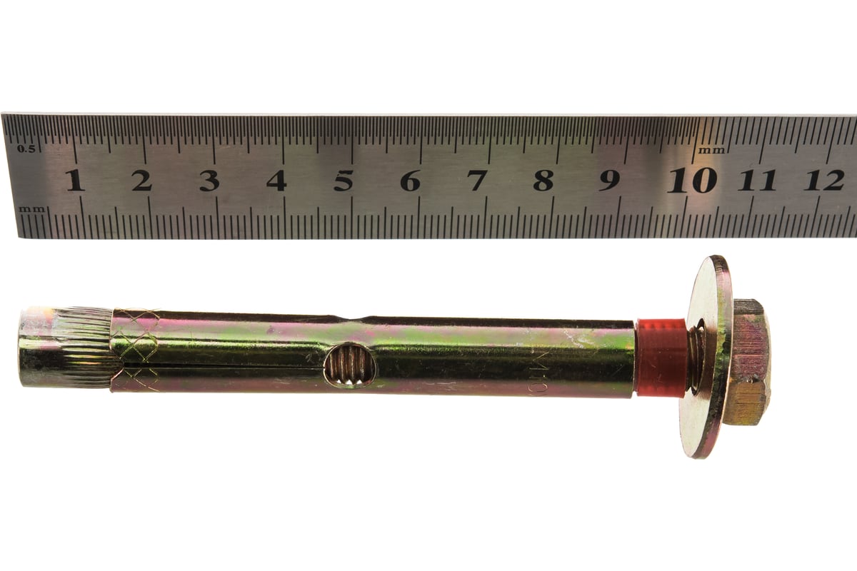 Купить Болт анкерный с пластиковым кольцом 20 шт. (12х100 мм; М10) ЗУБР ...