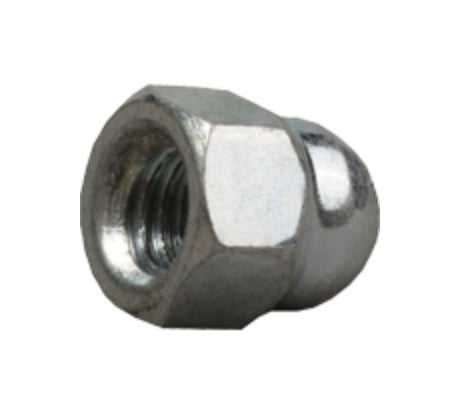 Гайка DIN 1587 колпачковая оцинкованная 3 шт. (М8; ТФ6) Зубр 4-303686-08