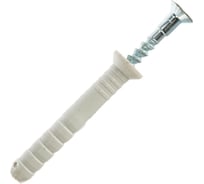 Дюбель-гвоздь нейлоновый с потайным бортиком 125 шт. (6x40 мм; ТФ5) Зубр 4-301375-06-040