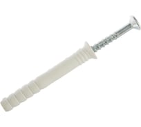 Дюбель-гвоздь нейлоновый с потайным бортиком 60 шт. (8х60 мм; ТФ5) Зубр 4-301375-08-060