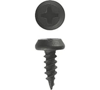 Саморезы оксидированные по листовому металлу 22 шт. (3,5х11 мм; PH2; ТФ6) ЗУБР 4-300116-35-11