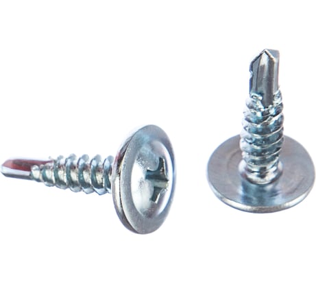 Саморезы с прессшайбой и сверлом по листовому металлу 500 шт. (4,2х16 мм; PH2) ЗУБР 4-300211-42-016