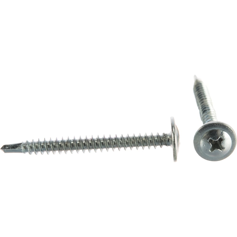 Саморезы с прессшайбой и сверлом по листовому металлу 200 шт. (4,2х41 ...