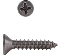 Универсальный саморез КРЕП-КОМП потайной, нерж. А2, PH, DIN 7982, 3,9х19, 1000 шт. спн3919