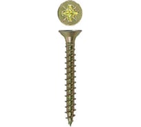 Шуруп универсальный желтопассивированный для дерева 500 шт. (4х45 мм; PZ; ТФ2) ЗУБР 4-300392-40-045