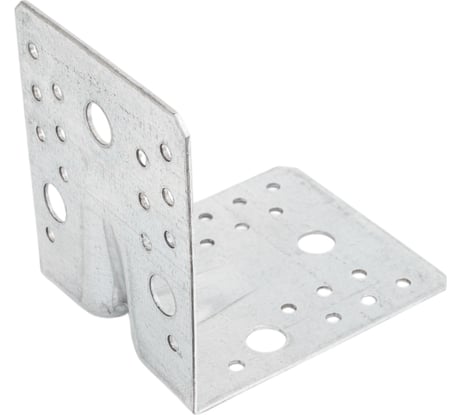 Усиленный крепёжный уголок Дверной Страж 105x105x90, цинк ДС42209