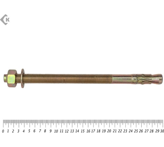 Клиновой анкер КРЕП-КОМП 20х300, 2 шт. ак20300мф