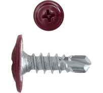 Саморез ПШC КРЕП-КОМП сверло, 4,2х13, RAL3005, 1000 шт. пшс133005н