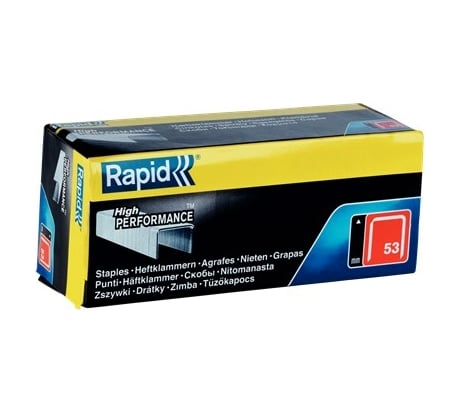 Скоба Workline 5000 шт. для степлеров (10 мм; тип 53) Rapid 11858810