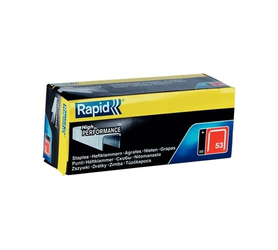 Скоба Workline 5000 шт. для степлеров (12 мм; тип 53) Rapid 11859610 1