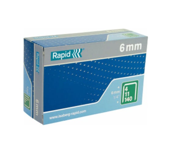 Скоба Proline 2000 шт. (6 мм; тип 140) Rapid 11905731 1