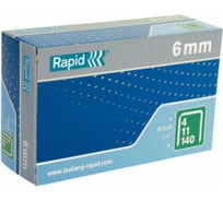 Скоба Proline 970 шт. (6 мм; тип 140) Rapid 40109513