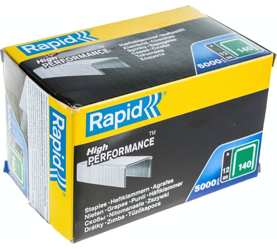 Скоба Proline 5000 шт. (12 мм; тип 140) Rapid 11912311