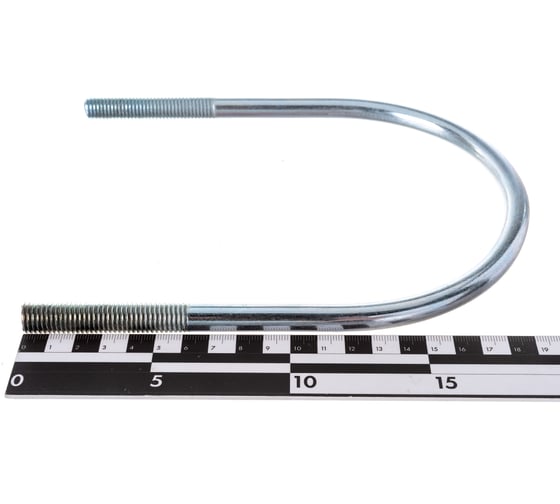Оцинкованный U-образный болт Gigant оцинк 3 3/4", 100-108 мм, М12, 10 шт. G/1/52
