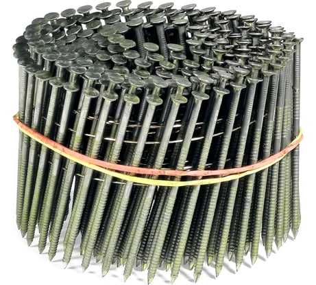 Барабанные гвозди КОРДЛЕНД 250 шт. Ø 2,8 мм, длина 80 мм, Ø шляпки 6,8 мм, ершеные GVB-00028.1