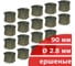 Барабанные гвозди КОРДЛЕНД 4500 шт. (18 кассет по 250 шт.) Ø 2,8 мм, длина 90 мм, Ø шляпки 6,8 мм, ершеные GVB-00031.18 3