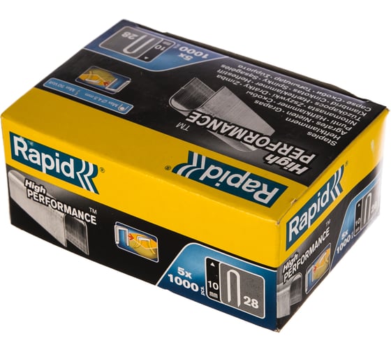 Скоба DP 1000 шт. (10 мм; тип 28) Rapid 11893510