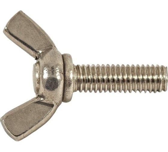 Винт-барашек КРЕП-КОМП американский тип, DIN 316, нерж. А2, 5х40, 25 шт. вб540мф 1