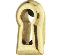 Накладка для замка Hafele латунь, полированная, 14x24 мм 185.30.830