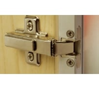 Петля для алюминиевой рамы Hafele 90/92 градусов, полунакладная дверь 316.46.501