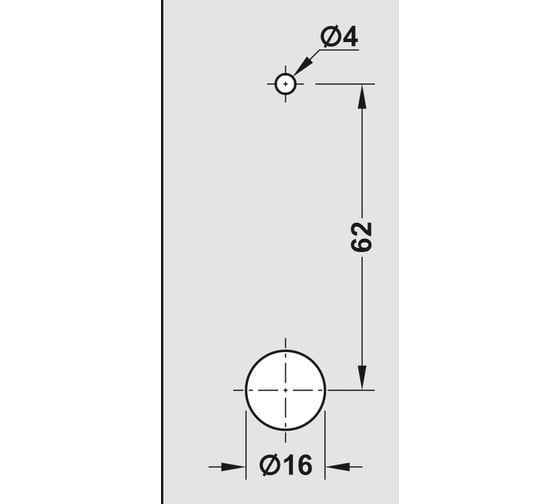 Замок для ячеек Hafele Minilock 225.12.340