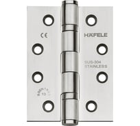 Петля Hafele карточная102x76x3мм нержавеющая сталь мат 926.98.040