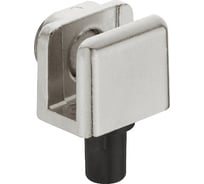 Шарнирная петля для стеклянных дверей Hafele никелированная, 20x16 мм 361.69.711