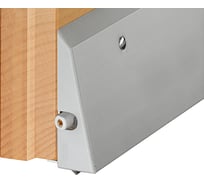 Накладка на накладной порог Hafele алюминий, серый, 1250 мм 950.10.906