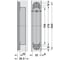 Петля Hafele TECTUS TE 540 3D черная 924.17.237 6