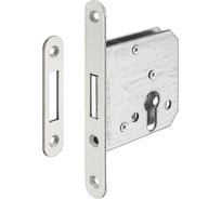 Врезной замок Hafele PZ серебристый 55/20 911.22.698