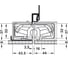 Скрытая петля Hafele Tectus TE 5403D A8, хром, матовая 924.17.323 5
