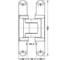 Петля Hafele врезная TE541 3D FVZ F1 924.19.019 2