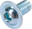 Винт с фланцем ЦКИ ISO 7380-2, М6x12, 10.9, Ц, 100 шт. 34024 2