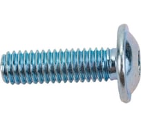 Винт с фланцем ЦКИ ISO 7380-2, М3x10, 10.9, Ц, 125 шт. 33287